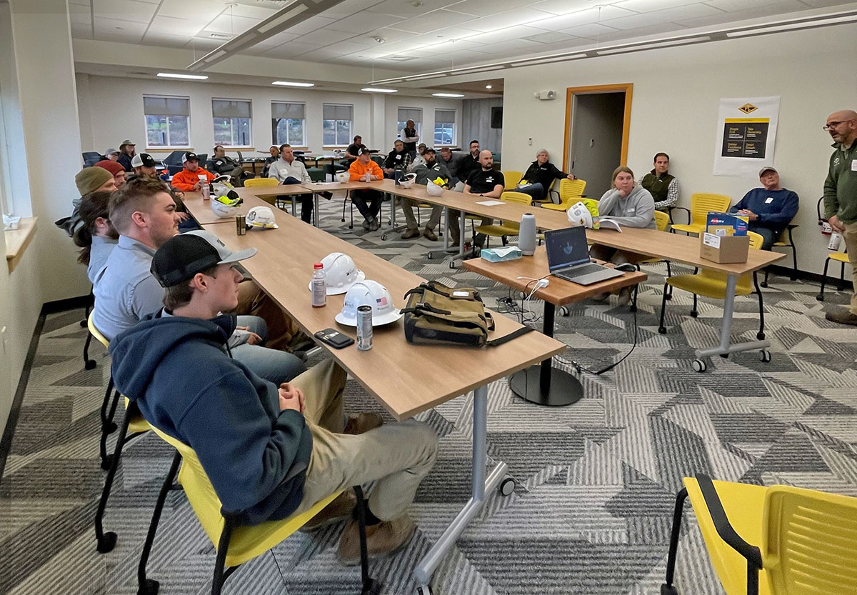 Vermont Commercial Craft Apprenticeship Program Participants at PC Construction