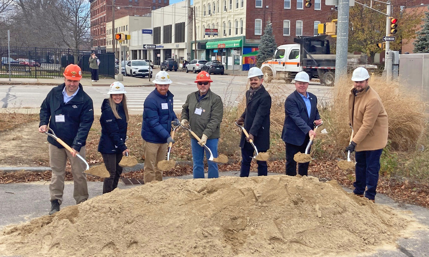 Groundbreaking for Residences at Chestnut affordable housing facility