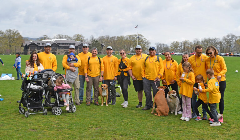 PC Construction's Hike for Hope team photo.