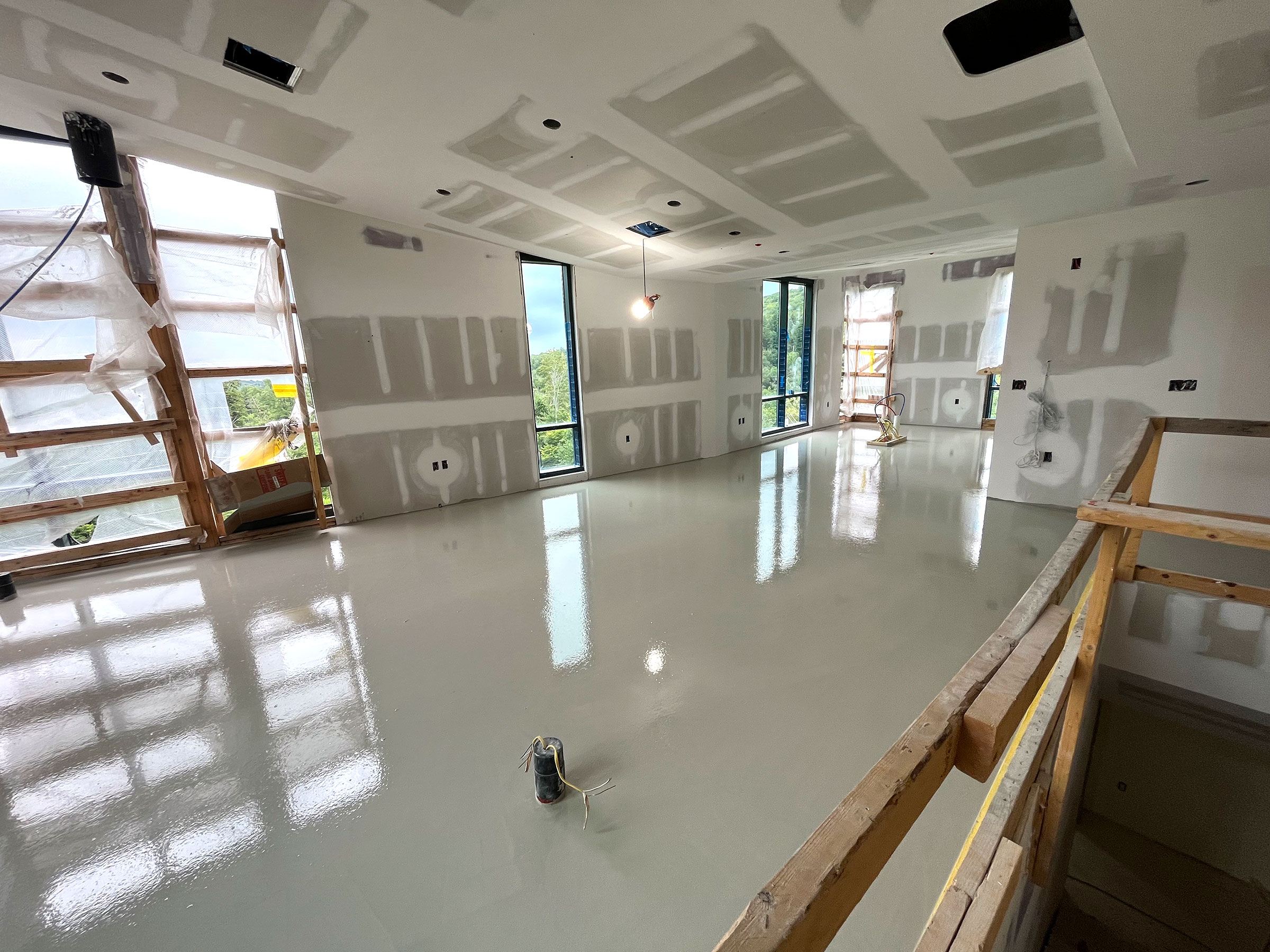 Level 5 Gypcrete Floor – Finished Elevation