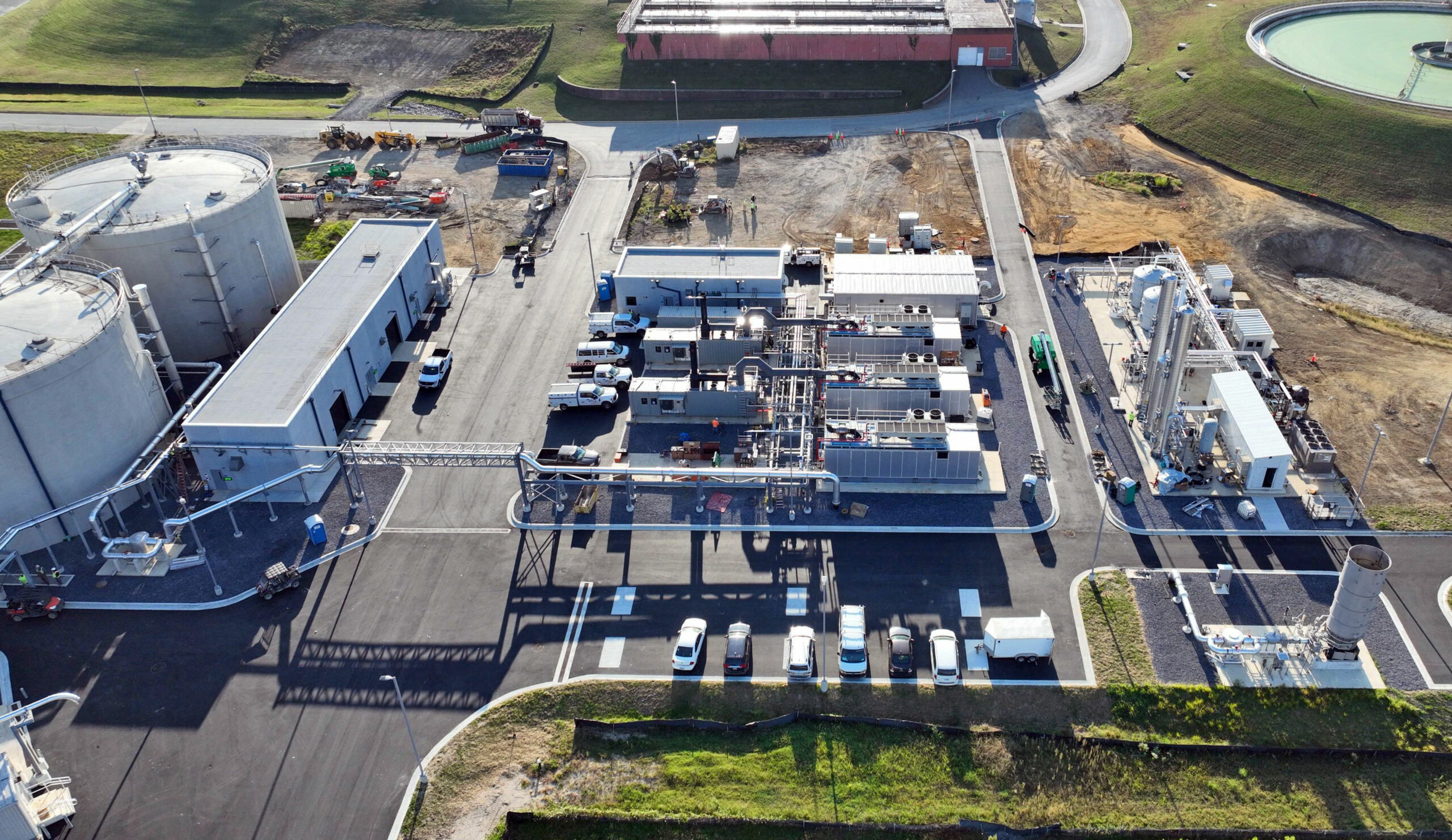 WSSC Piscataway Bioenergy project central heat and power and gas upgrades