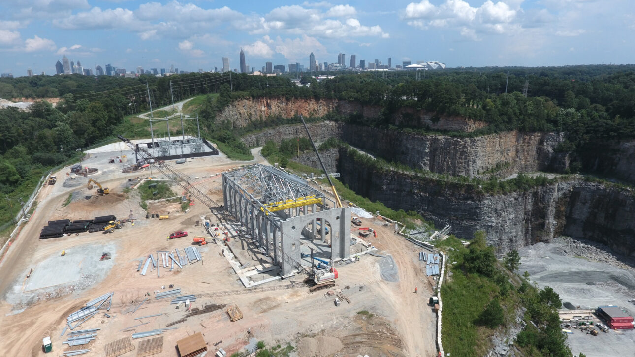 Atlanta Water Supply Program Construction Site