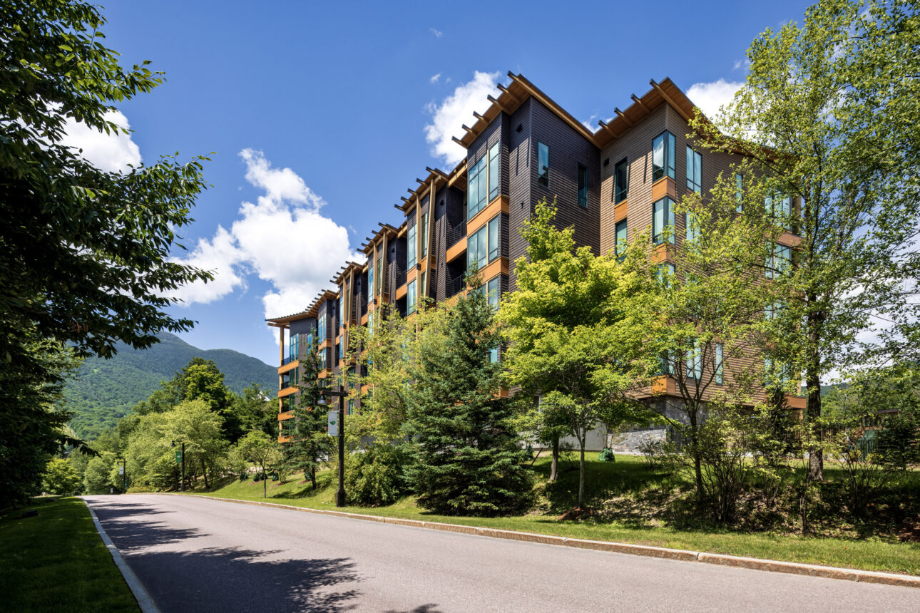 Treehouse at Spruce Peak and Parking Garage, Stowe, VT
