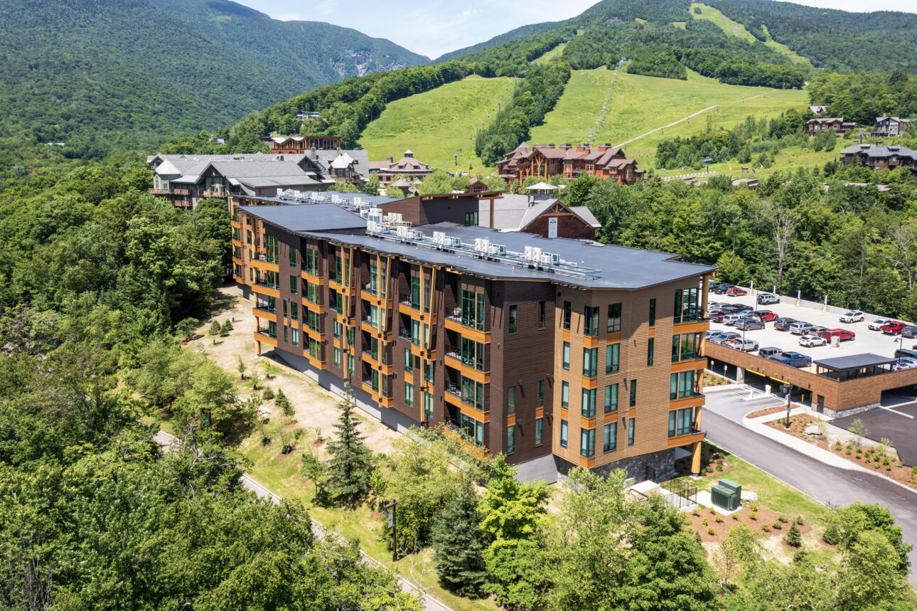 Treehouse at Spruce Peak and Parking Garage, Stowe, VT