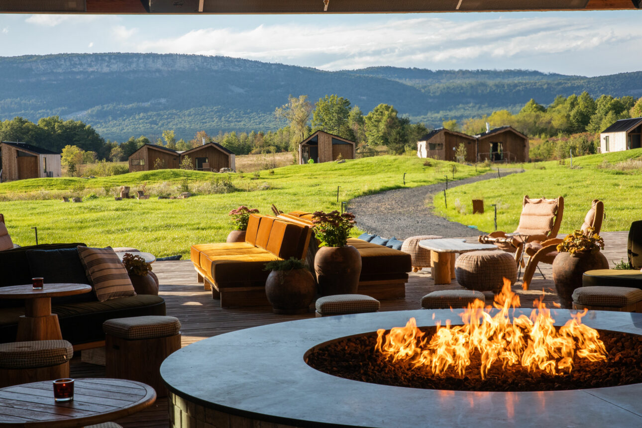 Great Porch Fireplace