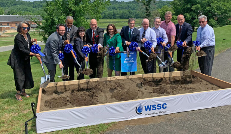 WSSC Piscataway WRRF Bioenergy Project Groundbreaking